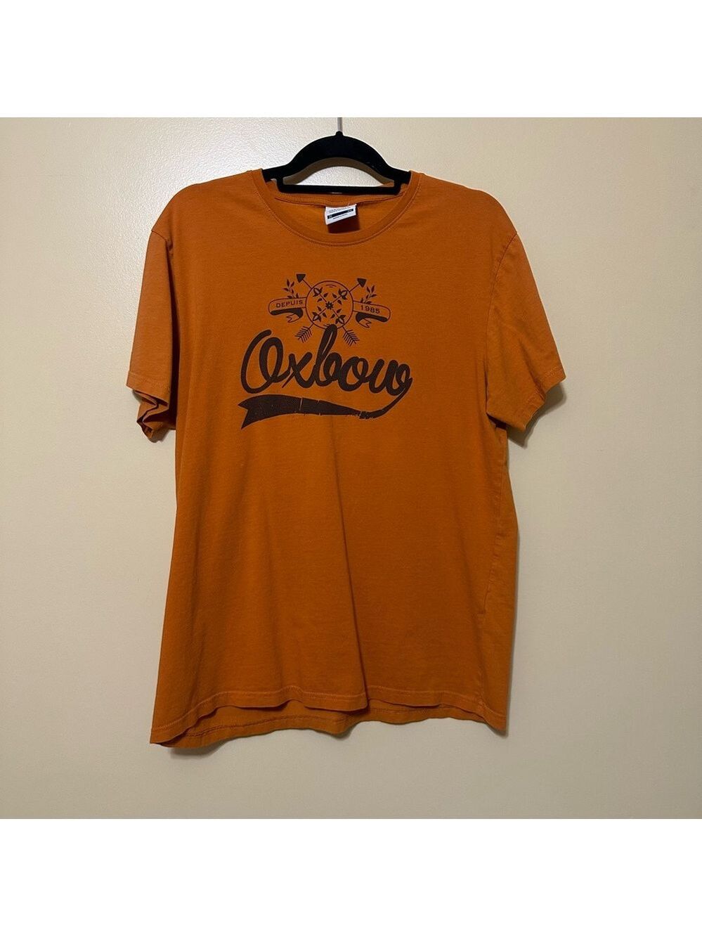 Oxbow Classic Graphic Logo T-shirt Men XXL Orange